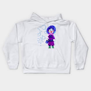 MAY THE BUBBLE CLOWN Kids Hoodie